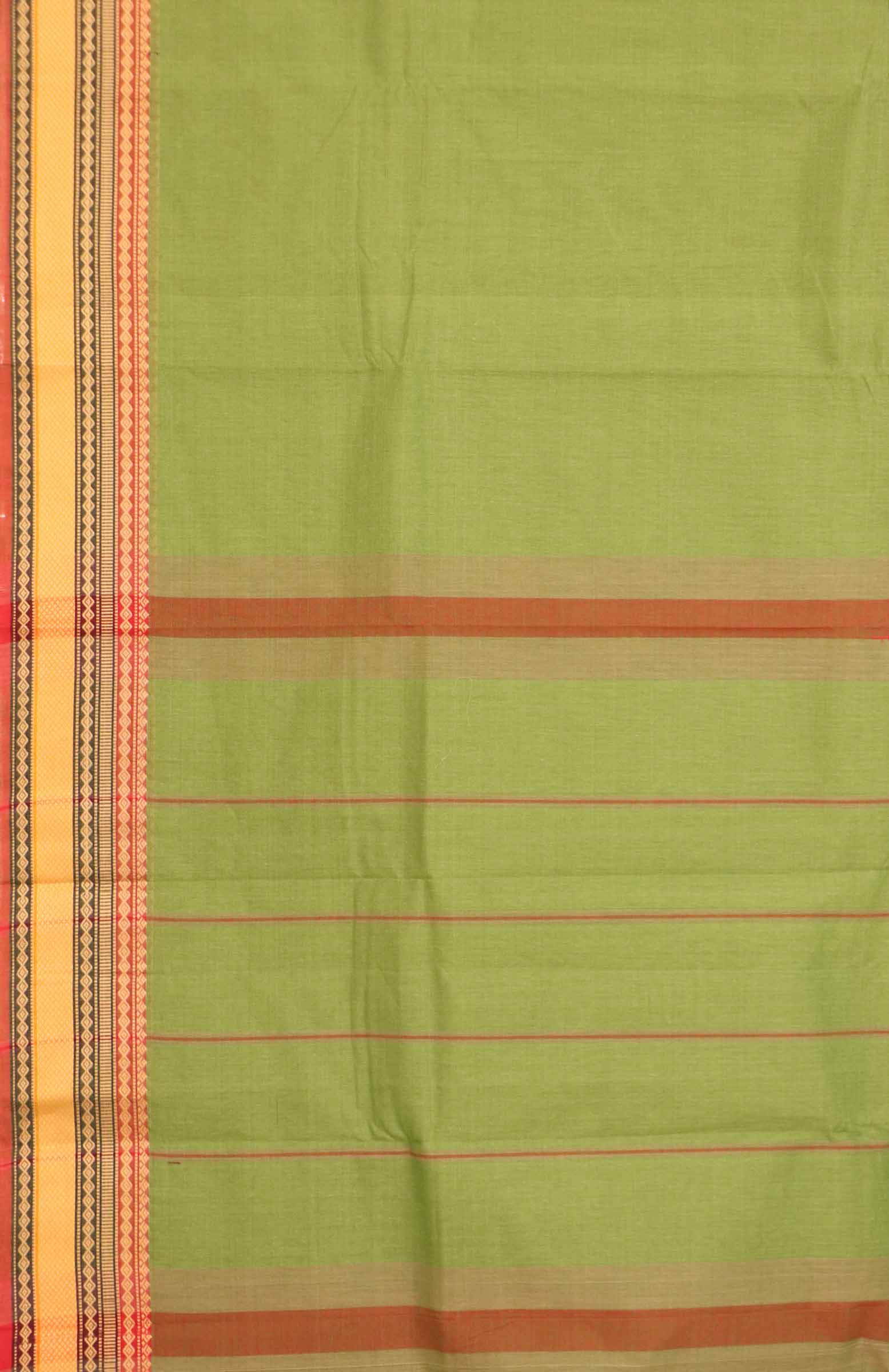 Handloom Pure Kanchi Cotton Saree AI200455