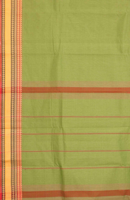 Handloom Pure Kanchi Cotton Saree AI200455
