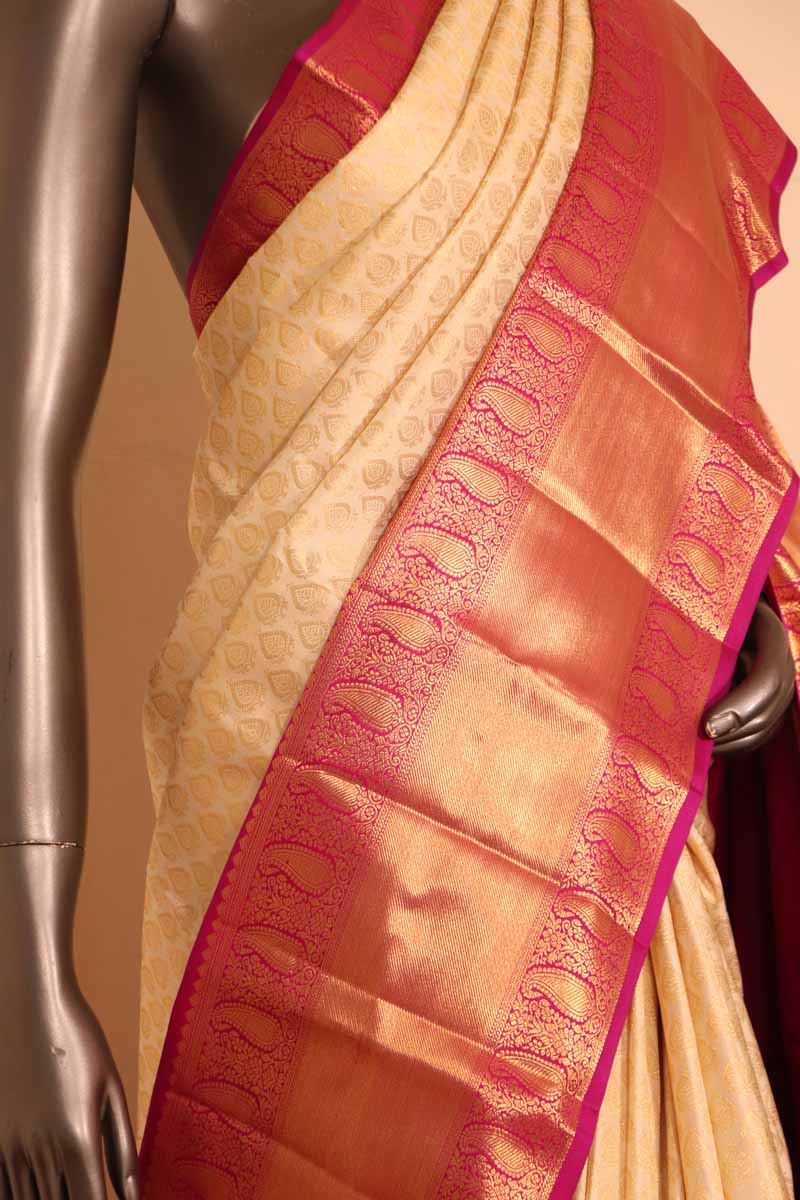 Grand Kanchipuram Wedding Silk Saree AH210495