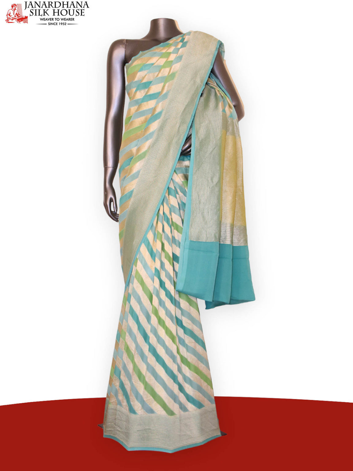 Designer Exclusive Banarasi Georgette Silk Saree AJ202472