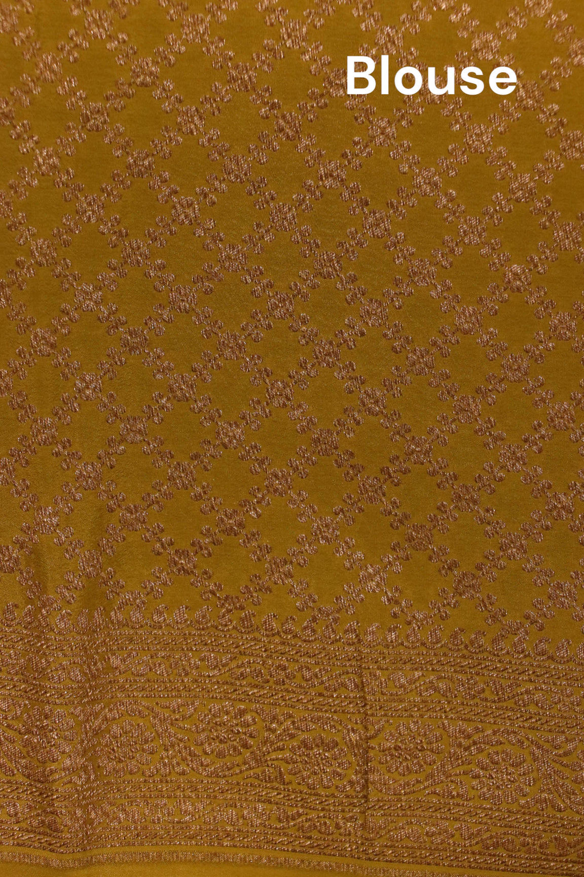 Pure Handloom Zari Butta Banarasi Crepe Silk Saree AL200312