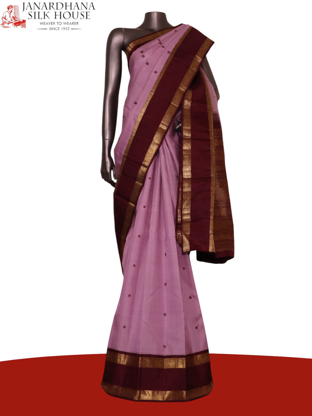 Pure Handloom Kanjeevaram Silk Saree AL202882
