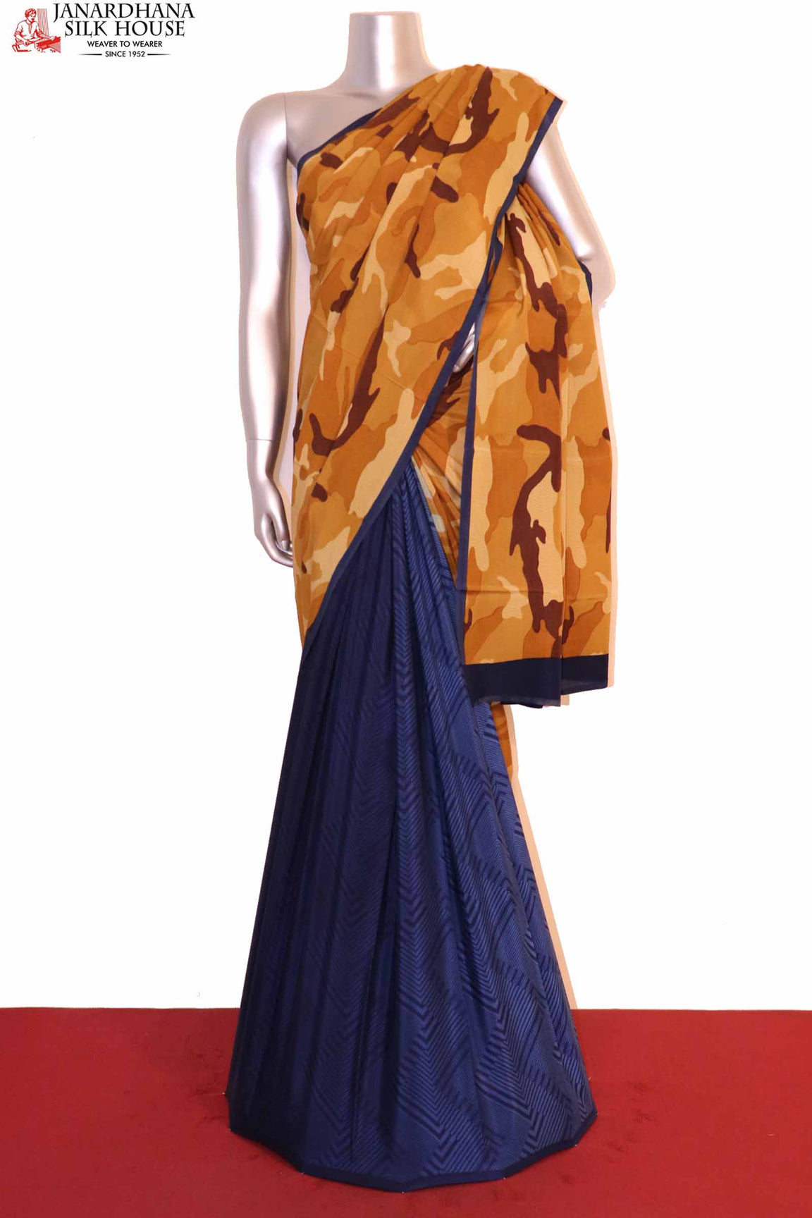 Designer Patli Crepe Silk Saree AH205098