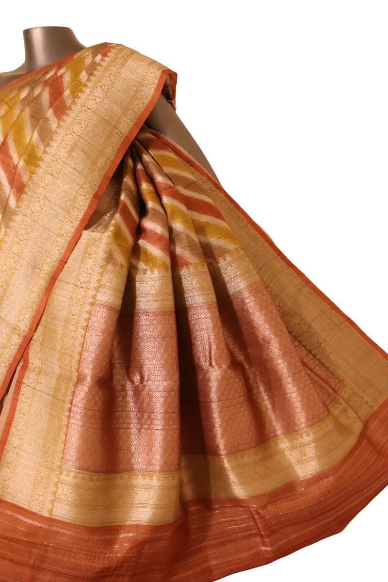 Exclusive Handloom Tussar Silk Saree AJ202610