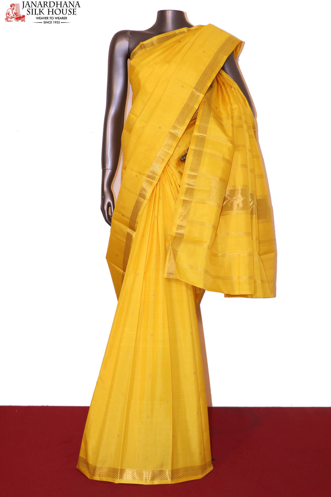 Traditional Butta Kanjeevaram Silk Saree AI212035