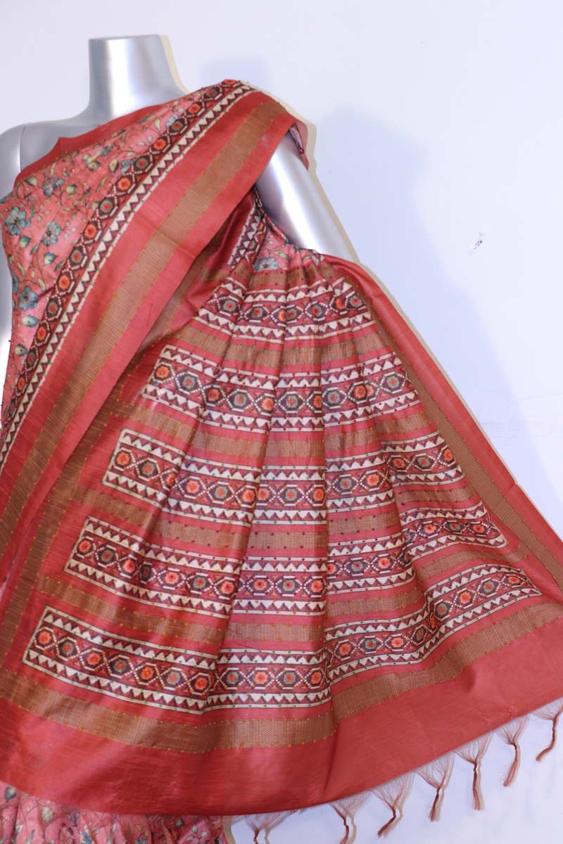 Embroidery Art Silk Saree AI205192