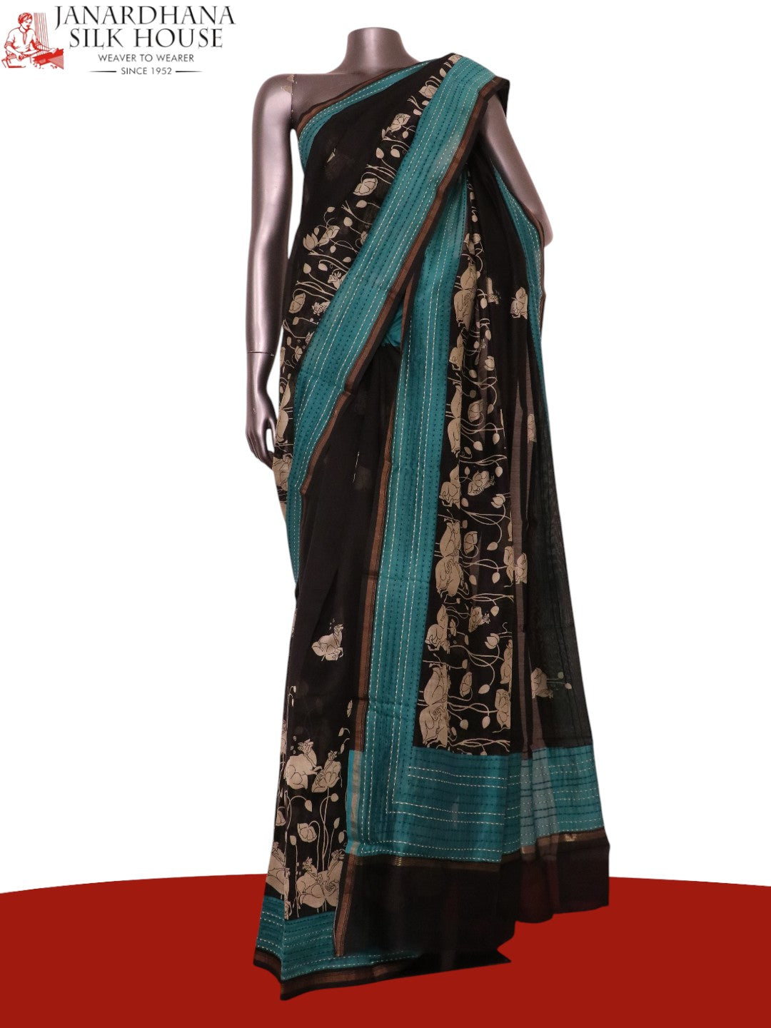 Exclusive Pure Chanderi Cotton Saree AL205687