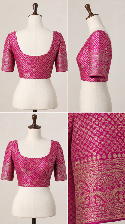AM200973 - Blouse Grid