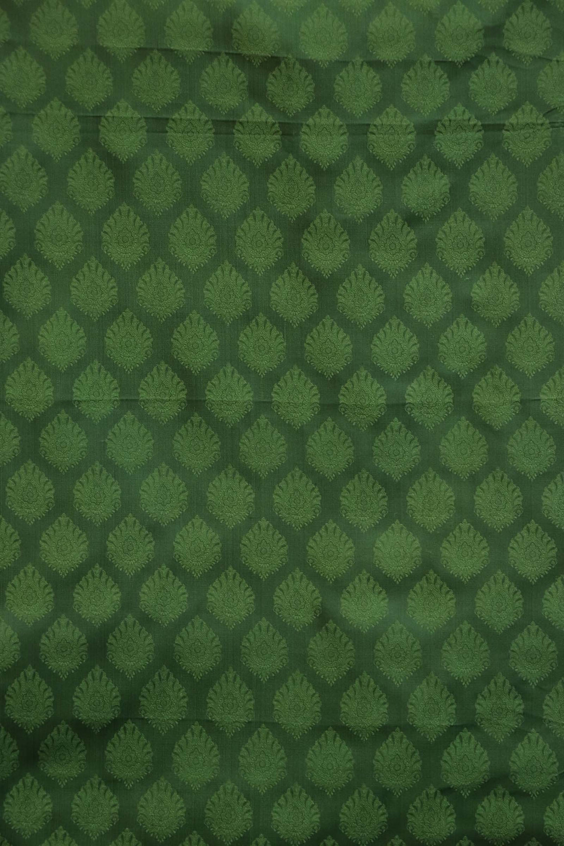 Handloom Pure Silk Jamawar Fabric AE205193