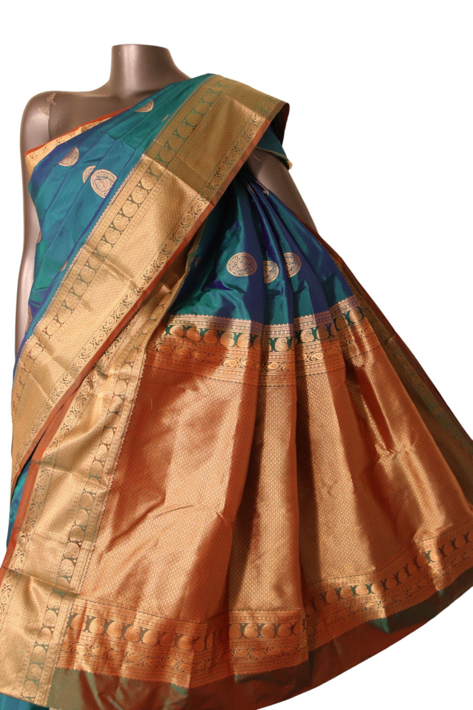 Traditional Grand Wedding South Silk Saree AJ208247