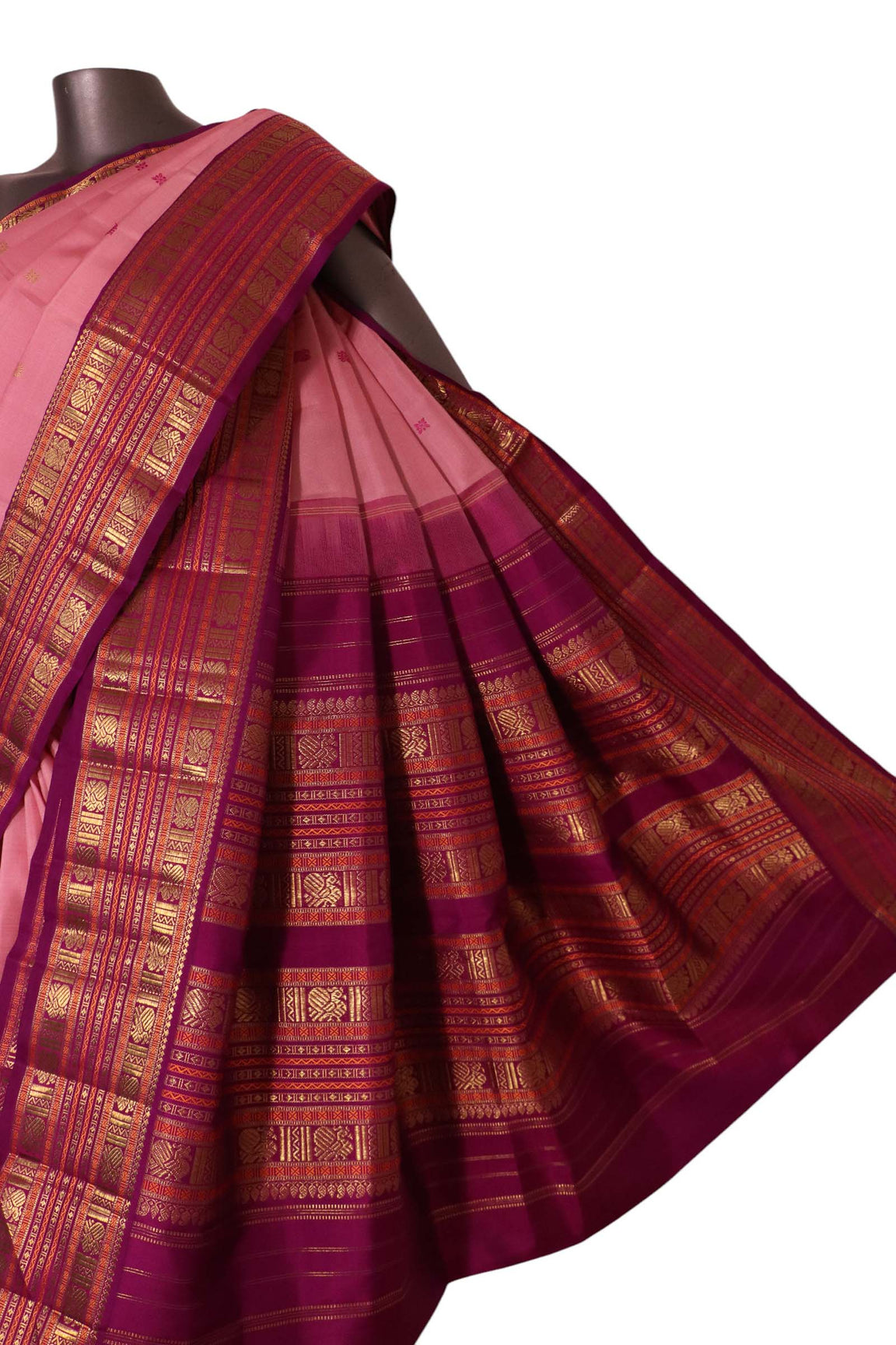 Pure Handloom Kanjeevaram Silk Saree AL202802