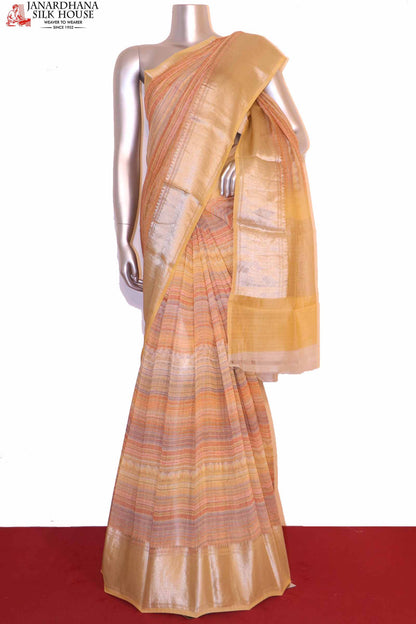Exclusive Pure Linen Silk Saree AI201046