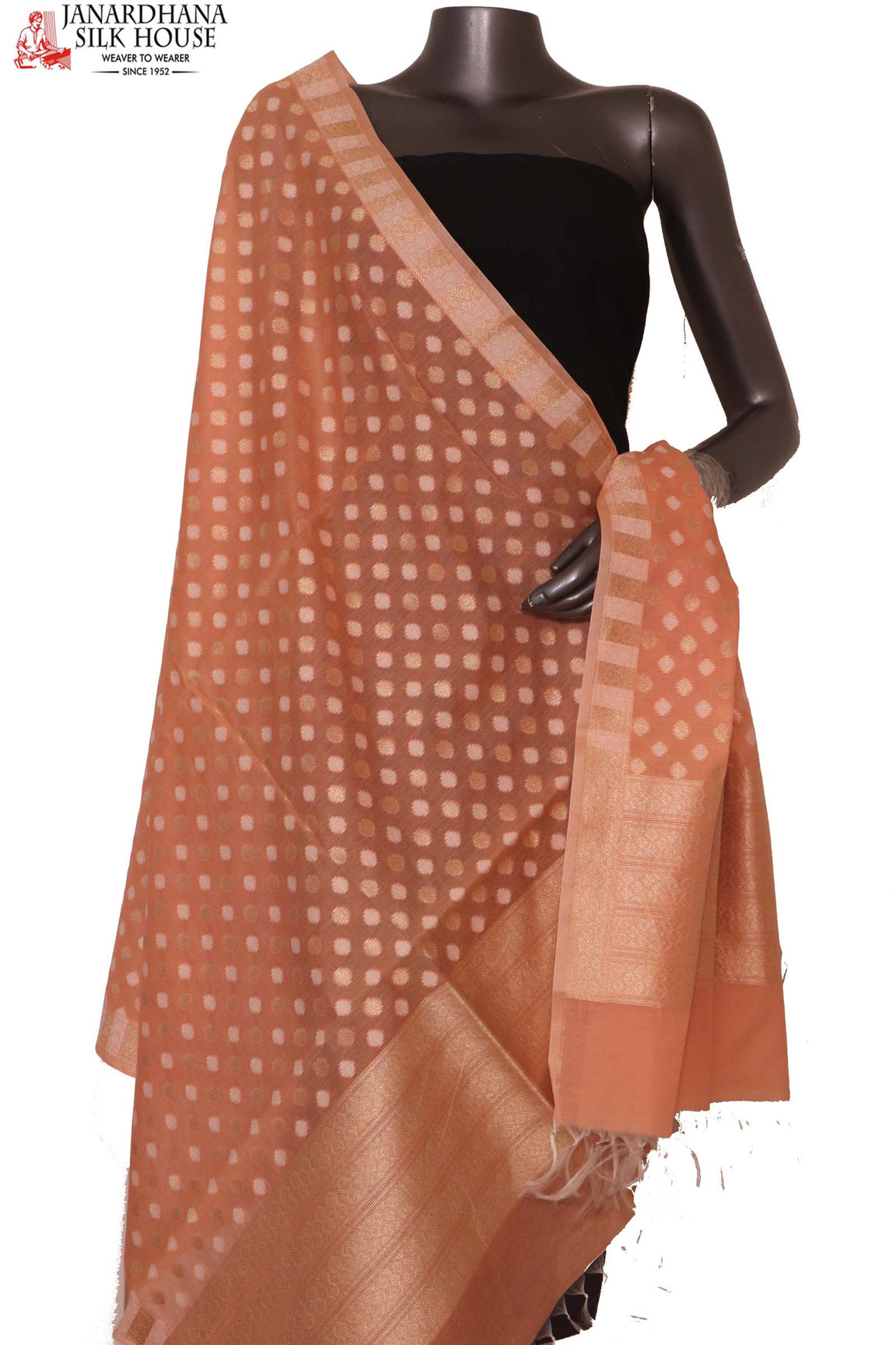 Handloom Exclusive Chanderi Dupatta AH200557