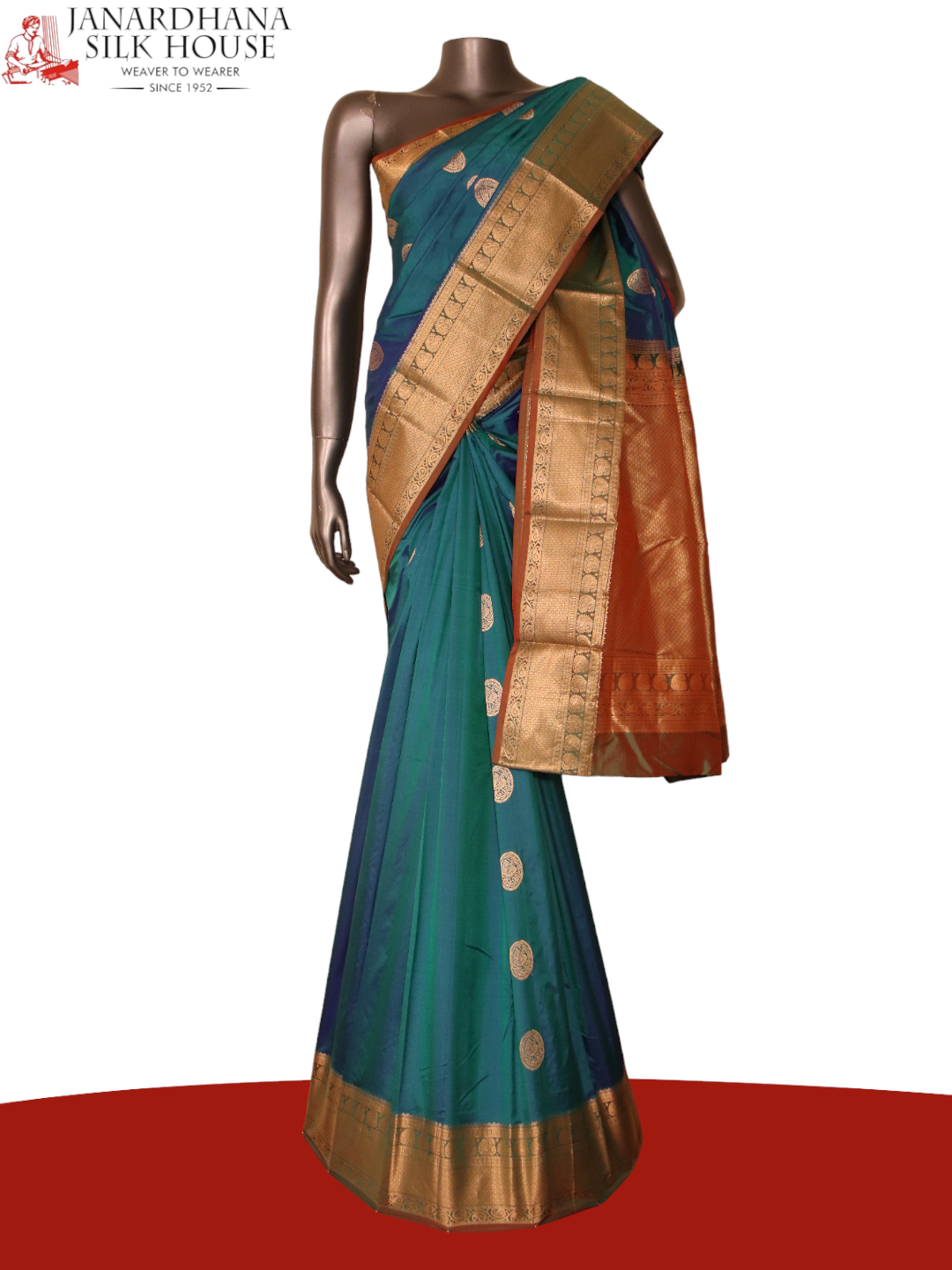 Traditional Grand Wedding South Silk Saree AJ208247