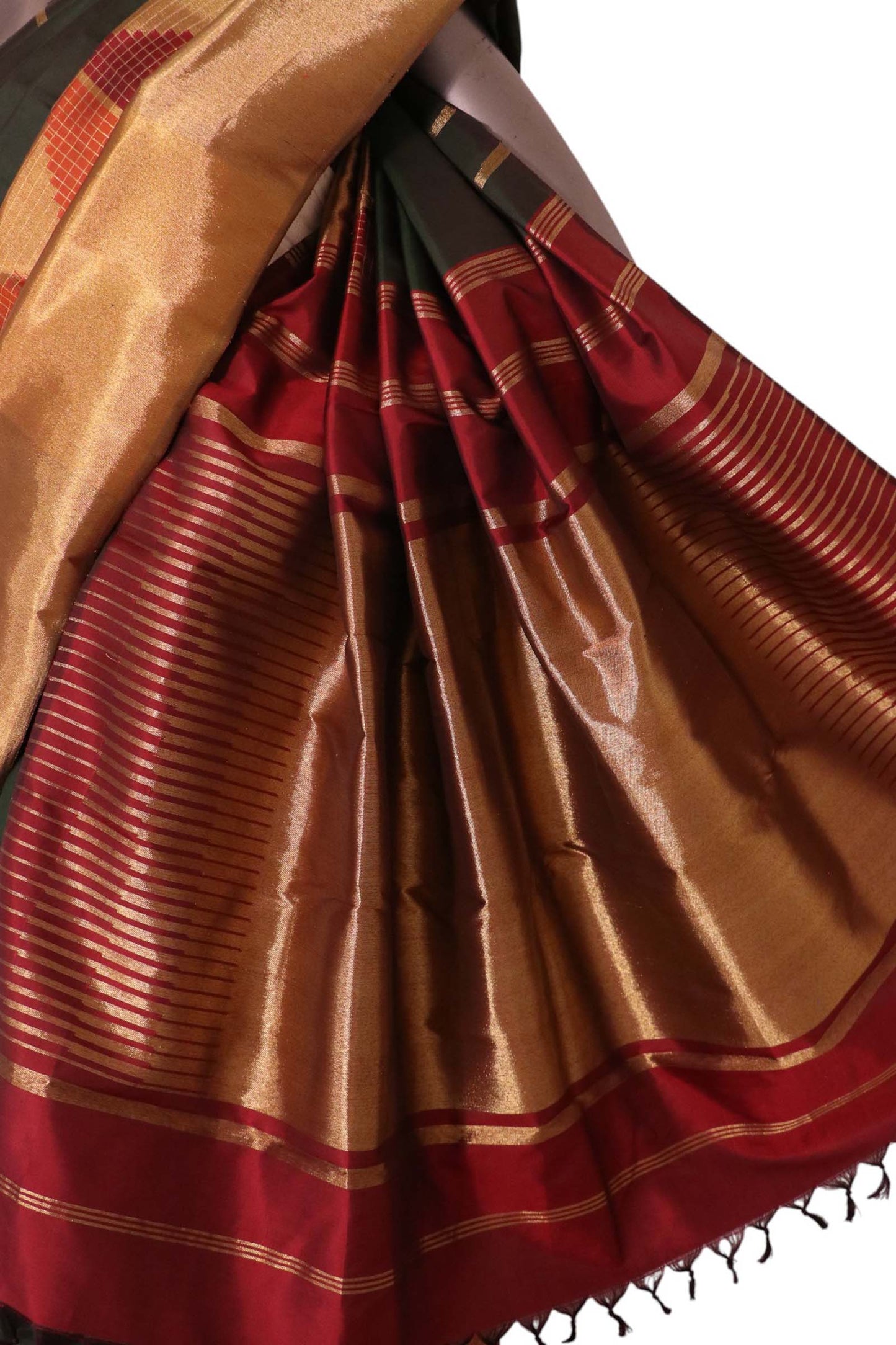 pure handloom kanjeevaram silk saree al211551
