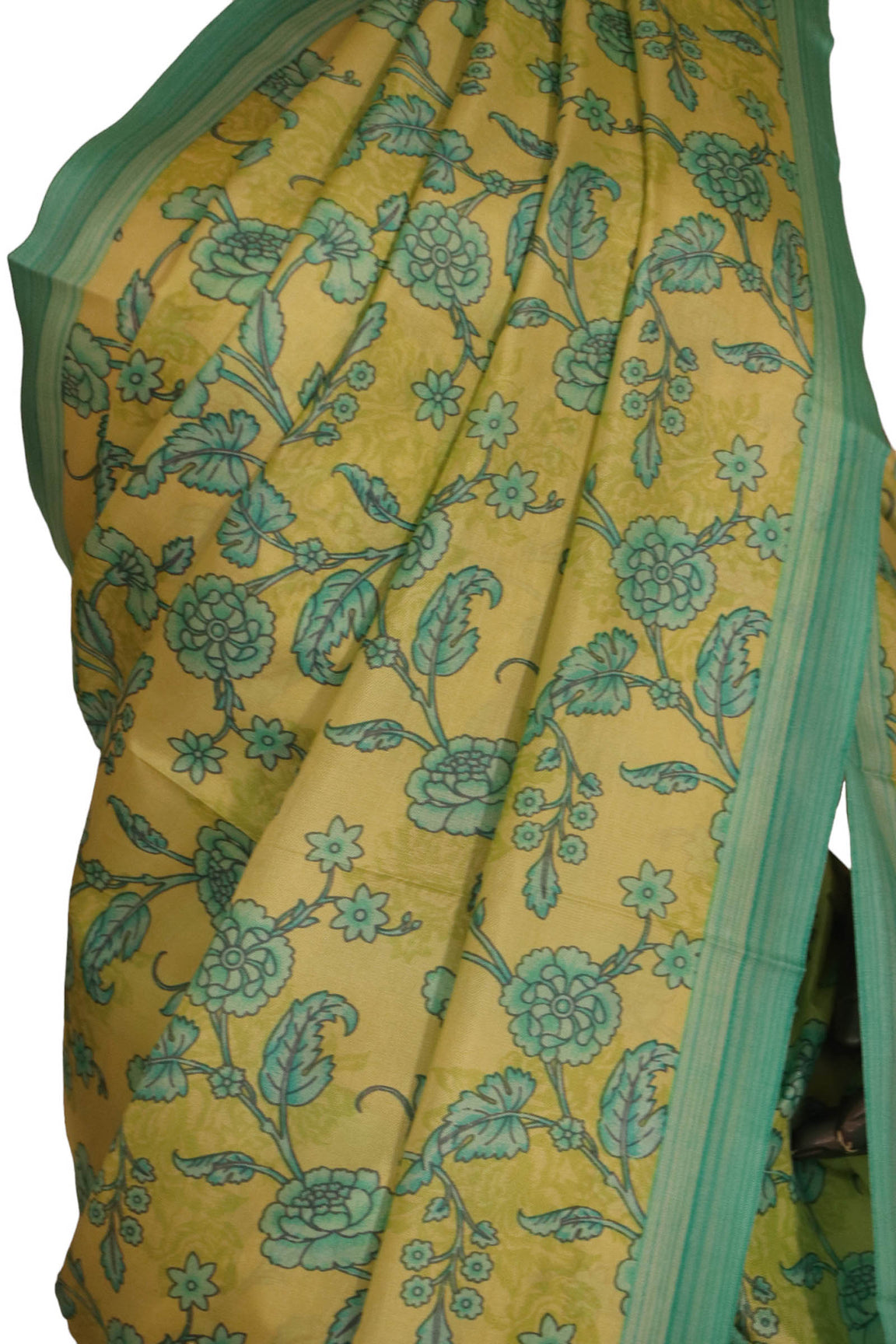 Floral Exclusive Printed Silk Saree AJ205438