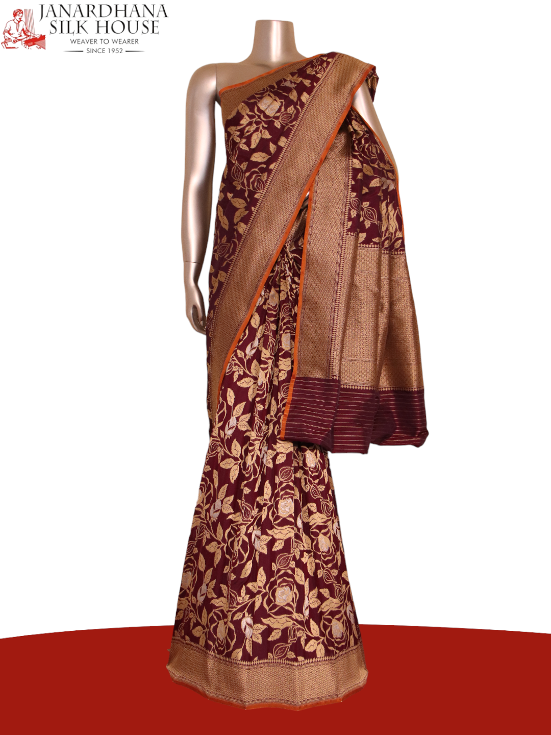 Grand Wedding Banarasi Silk Saree AJ211665