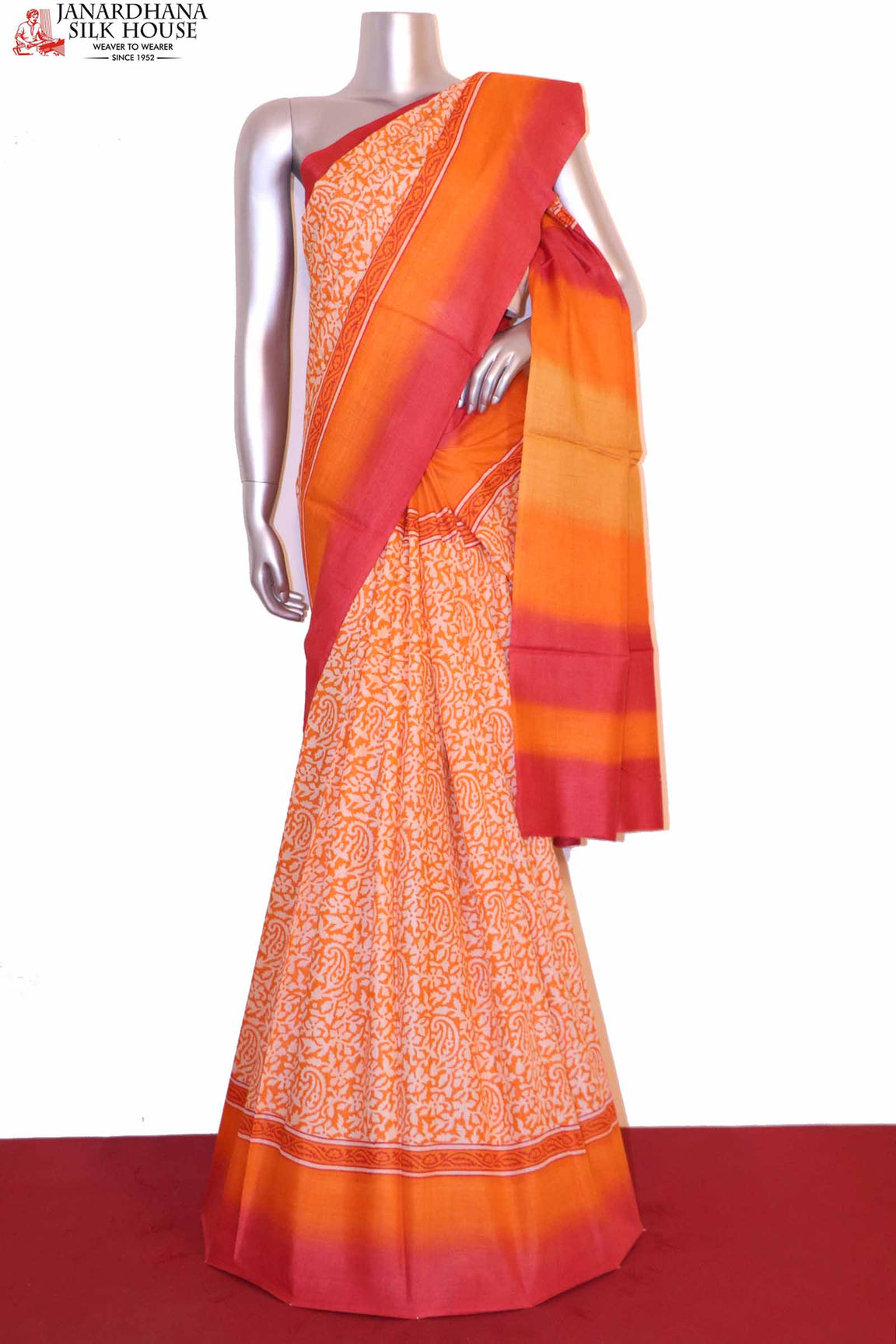 Exclusive Pure Soft Tussar Silk Saree AH203451