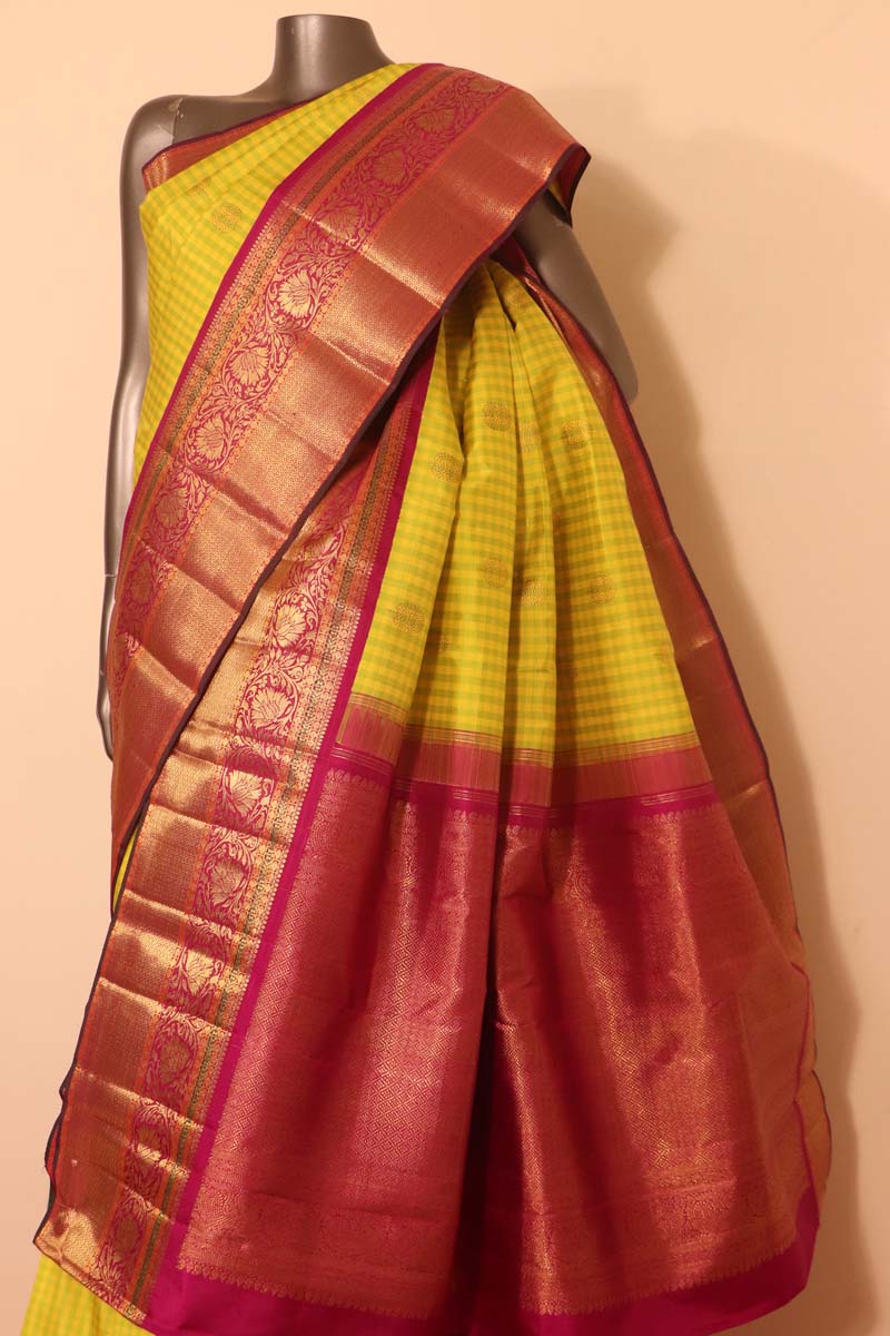 Exclusive Wedding Kanjeevaram Silk Saree AH208066