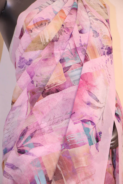 Exclusive Pure Printed Georgette Silk Saree AJ201900