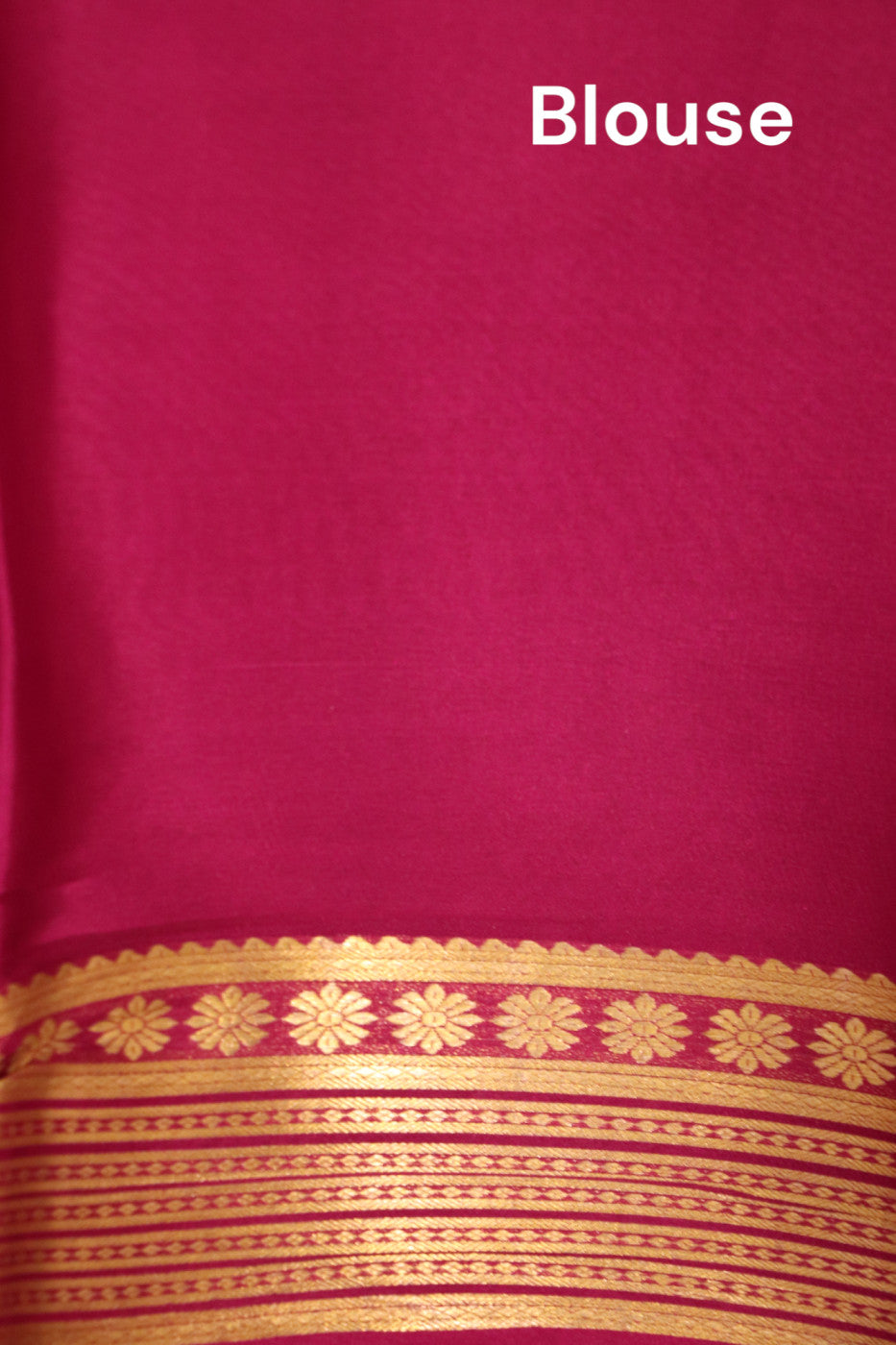 Contrast Classic Mysore Crepe Silk Saree AJ209717