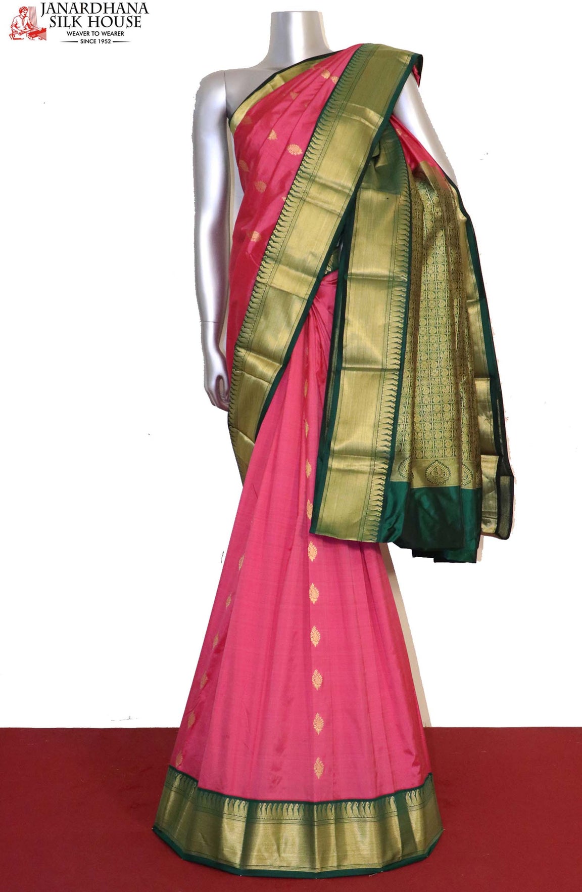 Traditional Wedding South Silk Saree AJ200829