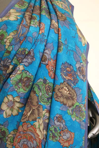 Printed Pure Crepe Silk Saree AJ201323