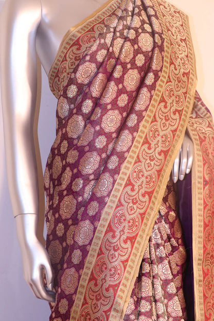 Exclusive Grand Jamawar Tanchoi Silk Saree AH201935