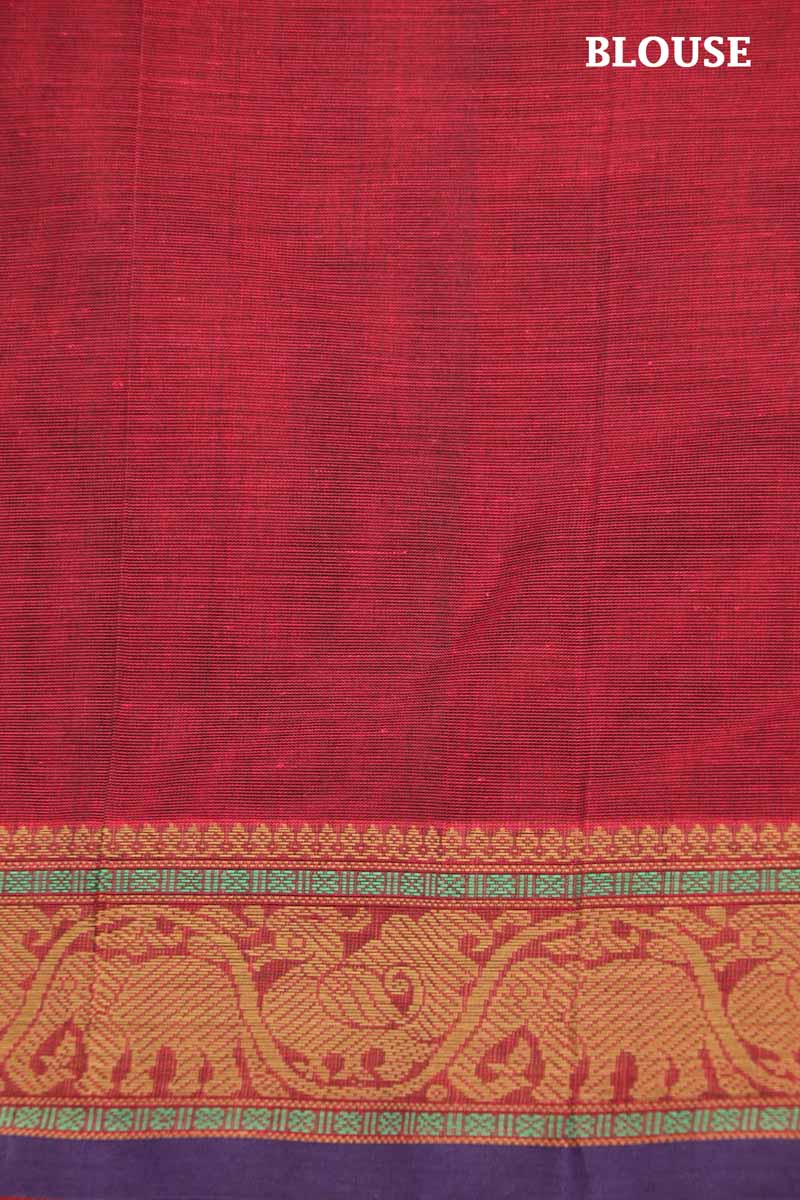 Traditional Handloom Village Cotton Saree AI200419