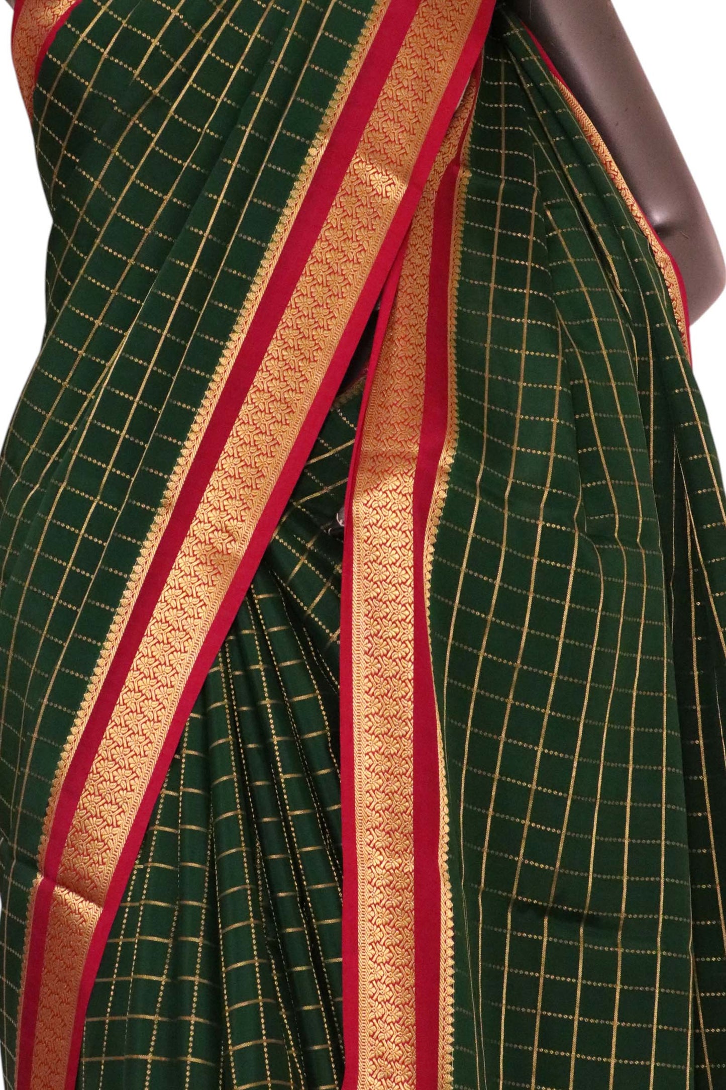 pure mysore crepe silk saree al211342