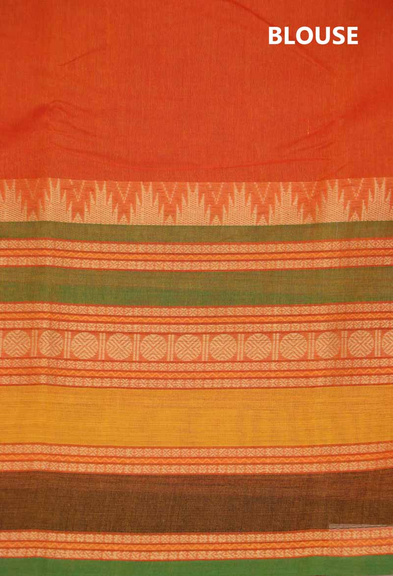 Handloom Pure Kanchipuram Cotton Saree AH204785