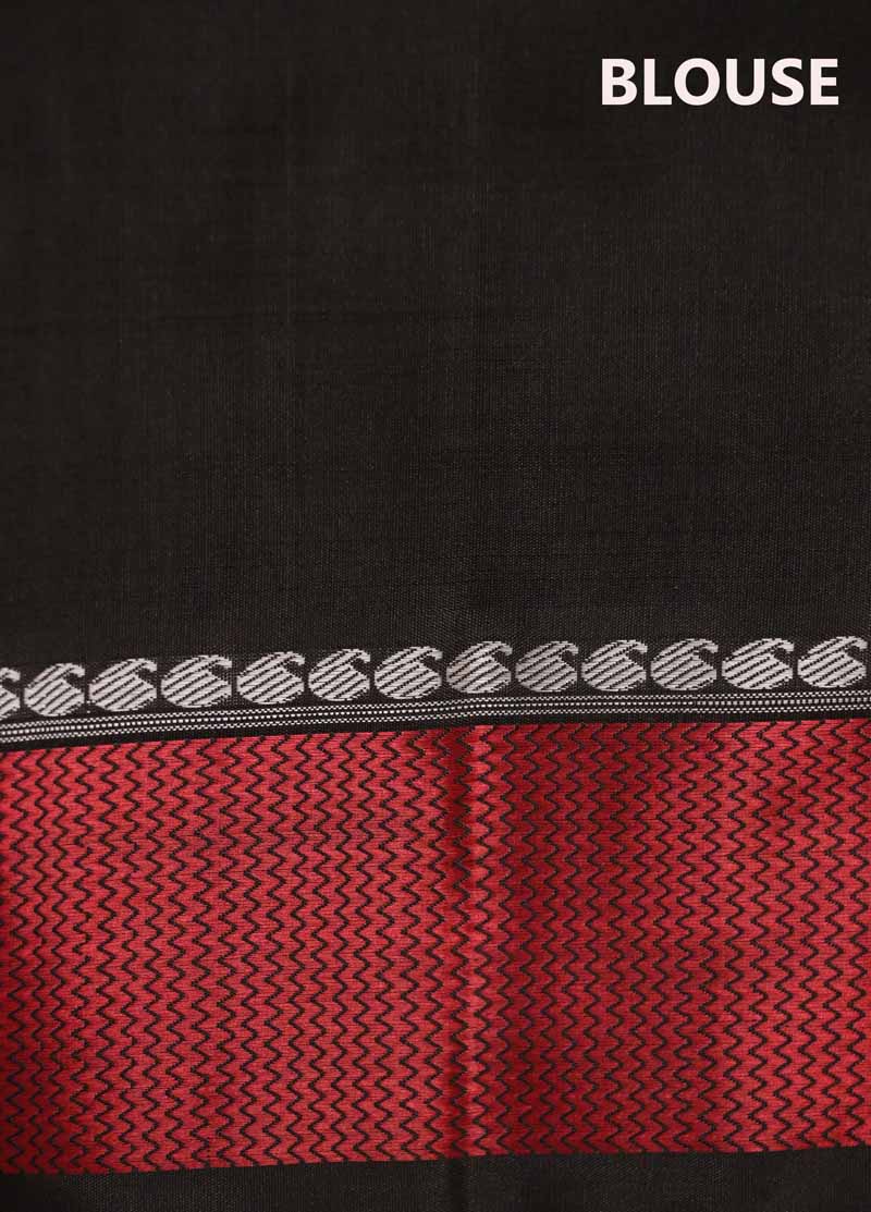 Thread Weave Handloom Kanjeevaram Silk Saree AJ200937