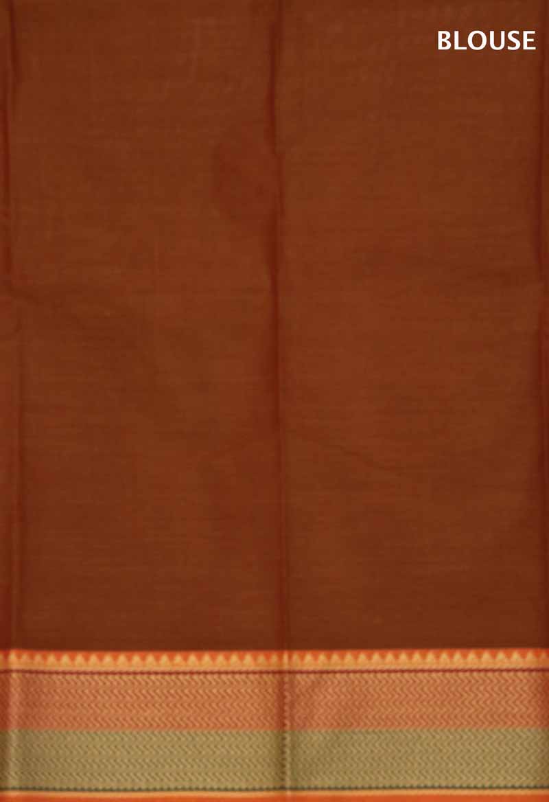 Handloom Pure Kanchipuram Cotton Saree AF200722