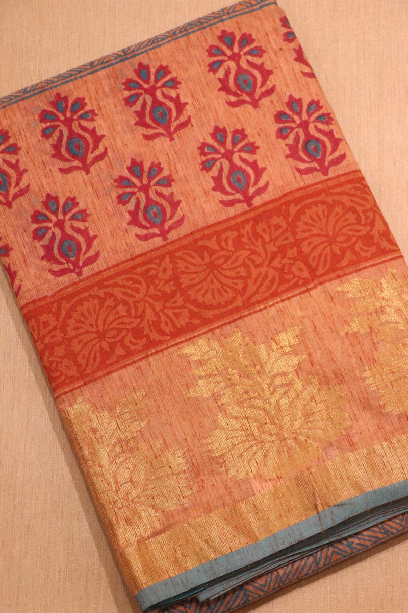 Pure Cotton Saree AB205202