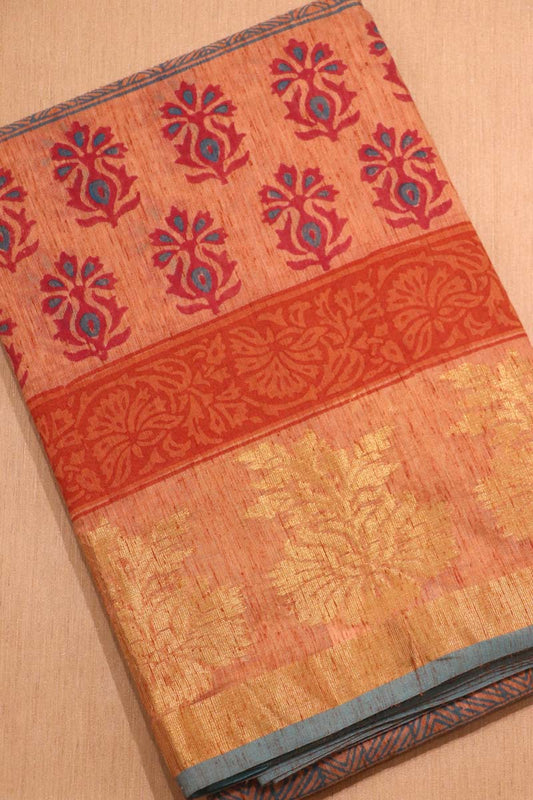 Pure Cotton Saree AB205202