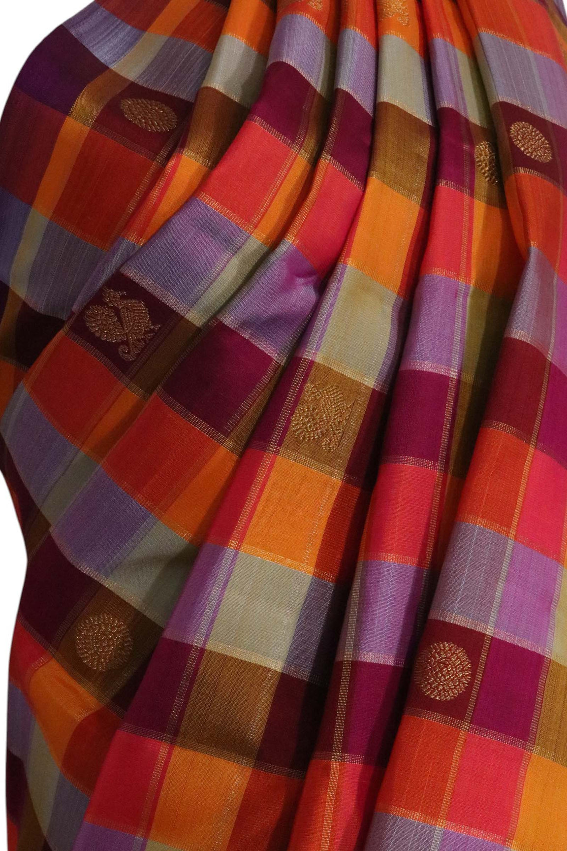 Pure Handloom Kanjeevaram Silk Saree AL210886