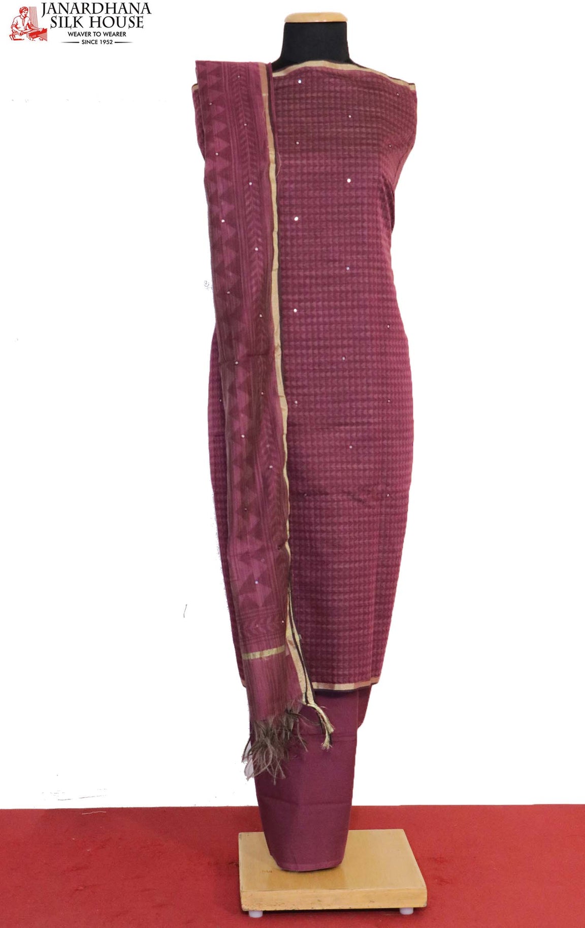 Pure Cotton Suits With Dupatta ai207937