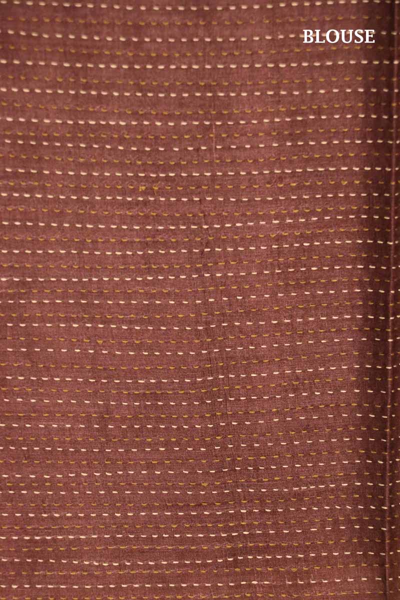 Madhubani Exclusive Pure Tussar Silk Saree AI208583