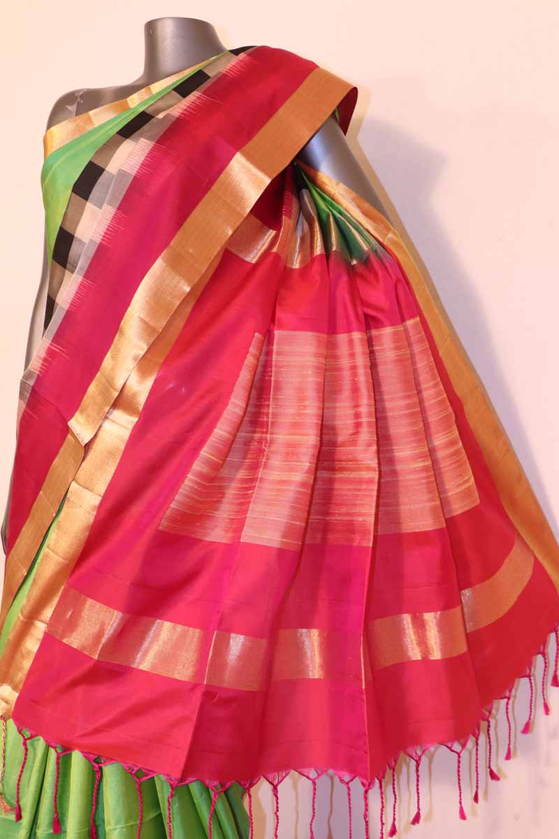 handloom soft silk saree ah200090