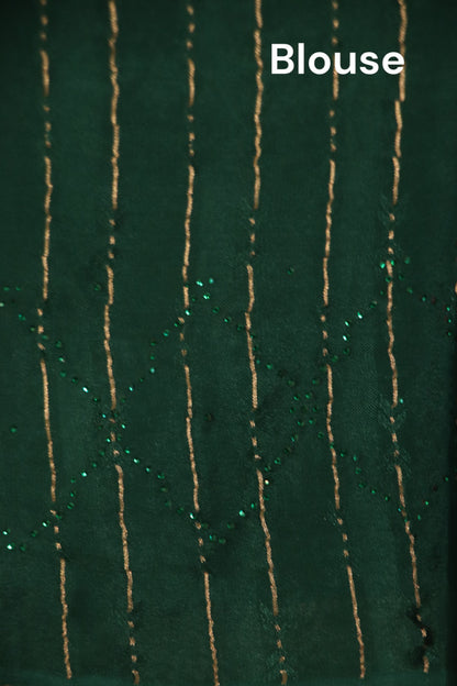 Designer Party Wear Pure Silk Chiffon AJ211810