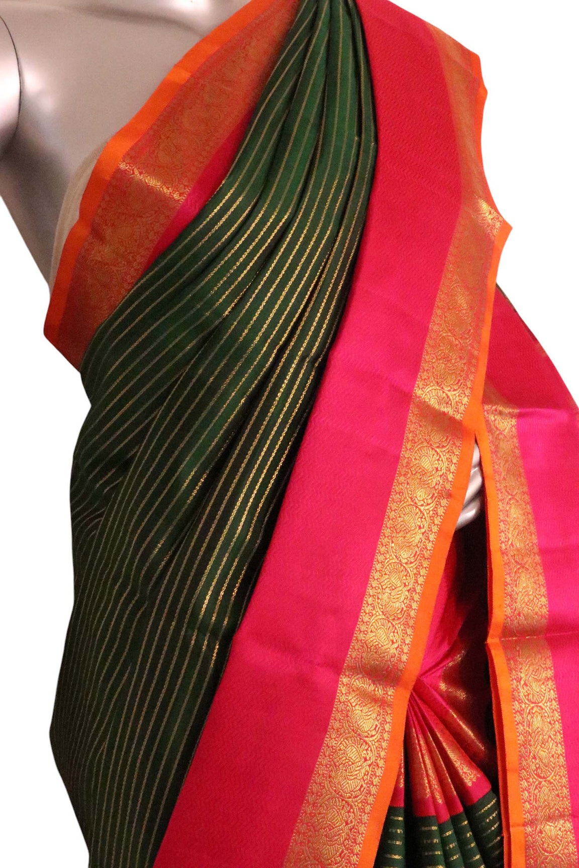 Pure Handloom Kanjeevaram Silk Saree AK212465
