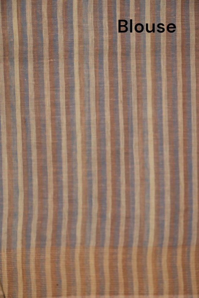 Handloom Pure Tussar Silk Saree AJ204637