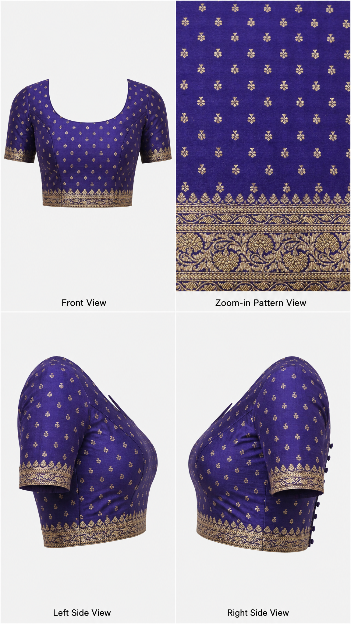 AM200991 - Blouse Grid