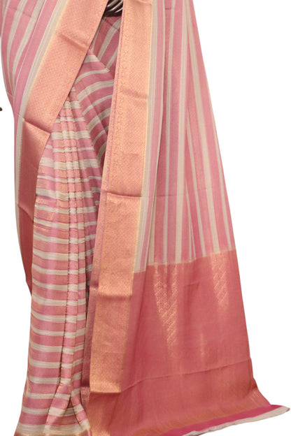 Pure Mysore Crepe Silk Saree AL200209