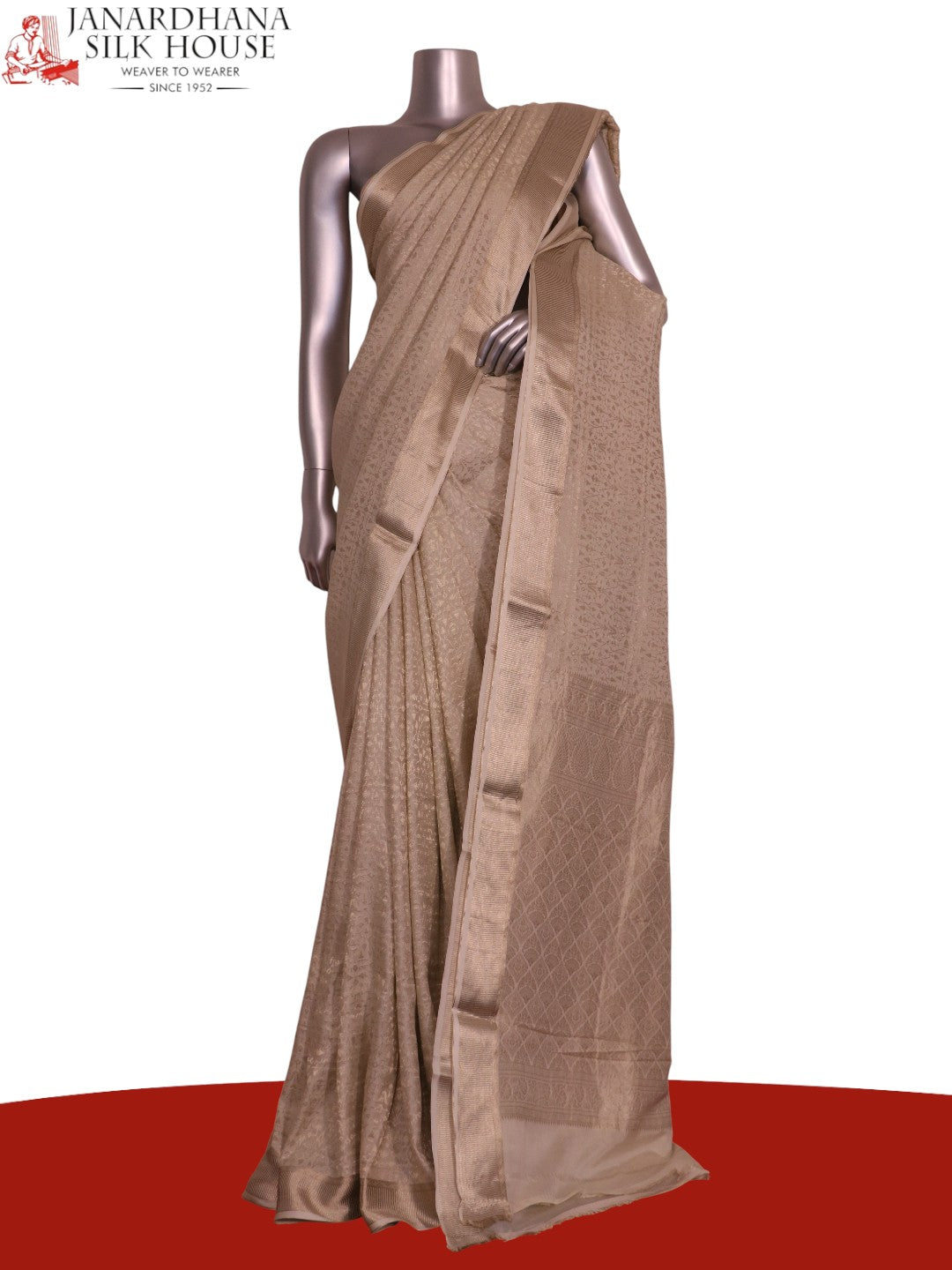 Exclusive Pure Crepe Silk Saree AL202538