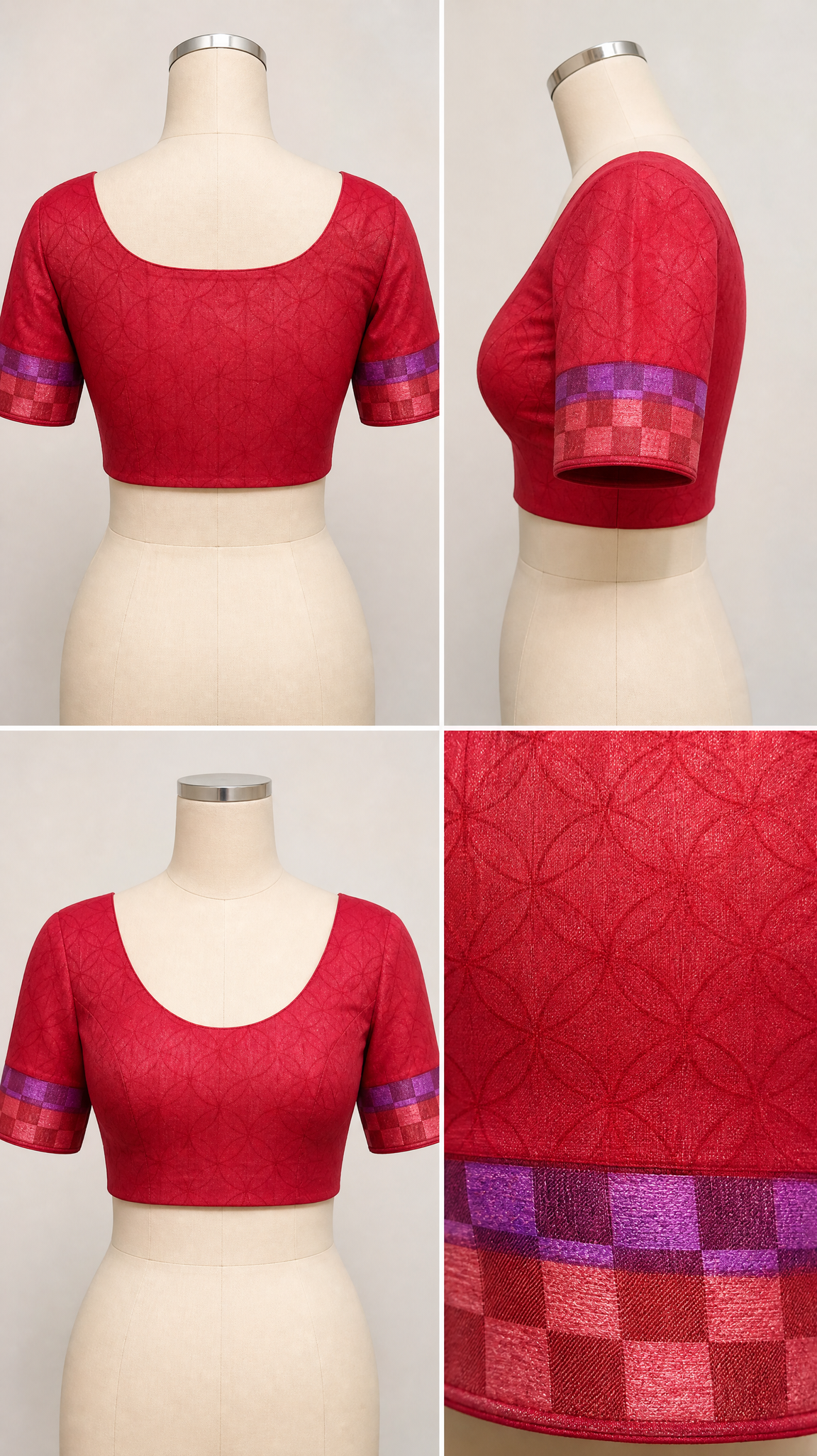 AL203699 - Blouse Grid