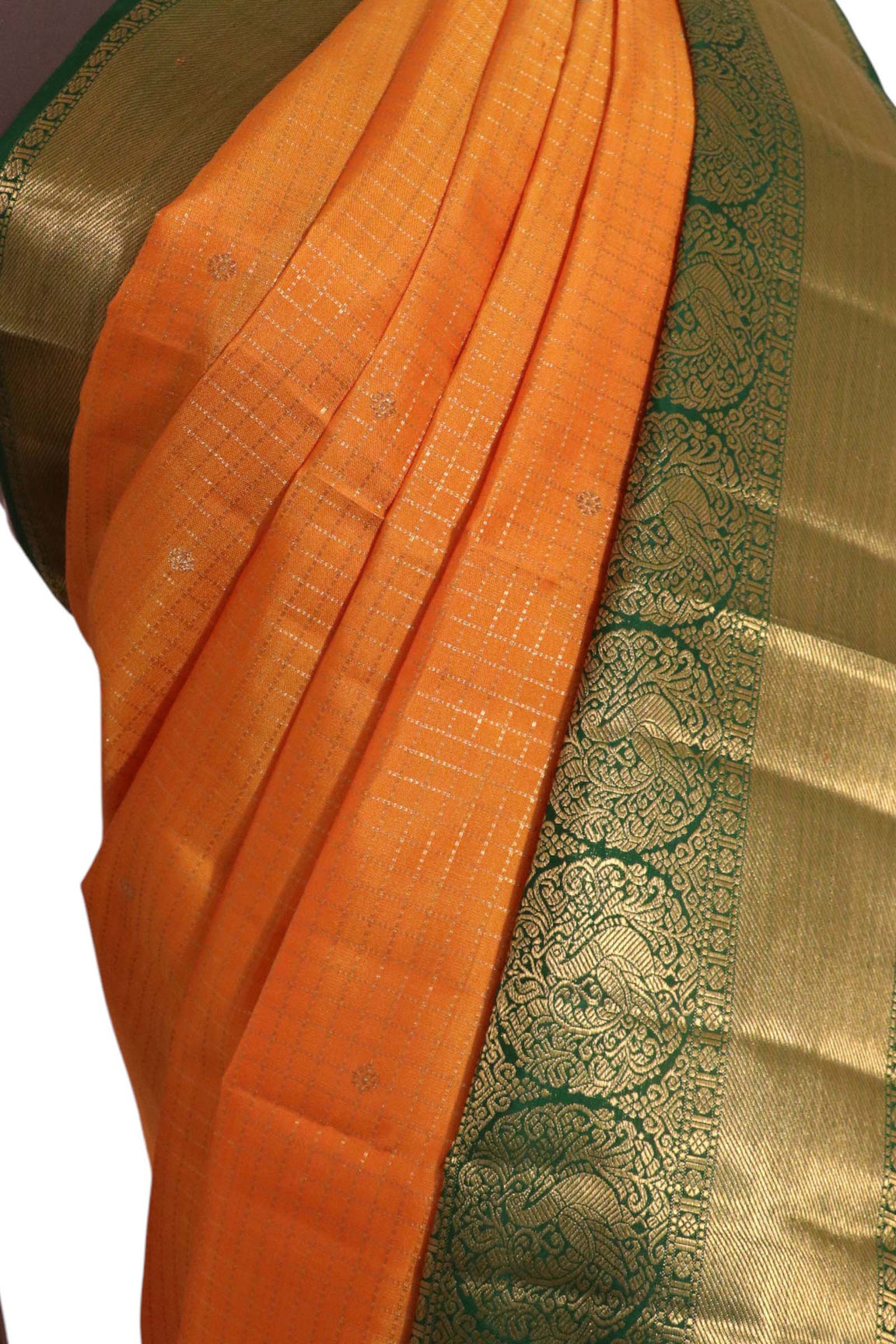 Pure Handloom Kanjeevaram Silk Saree AL203071