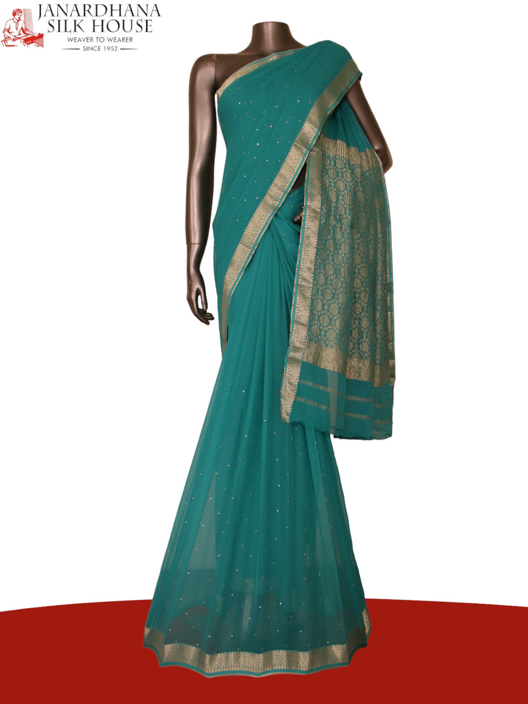 Exclusive Embroidery Pure Silk Chiffon AJ211867