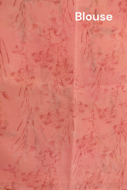 Floral  Pure Crepe Silk Saree AK210958