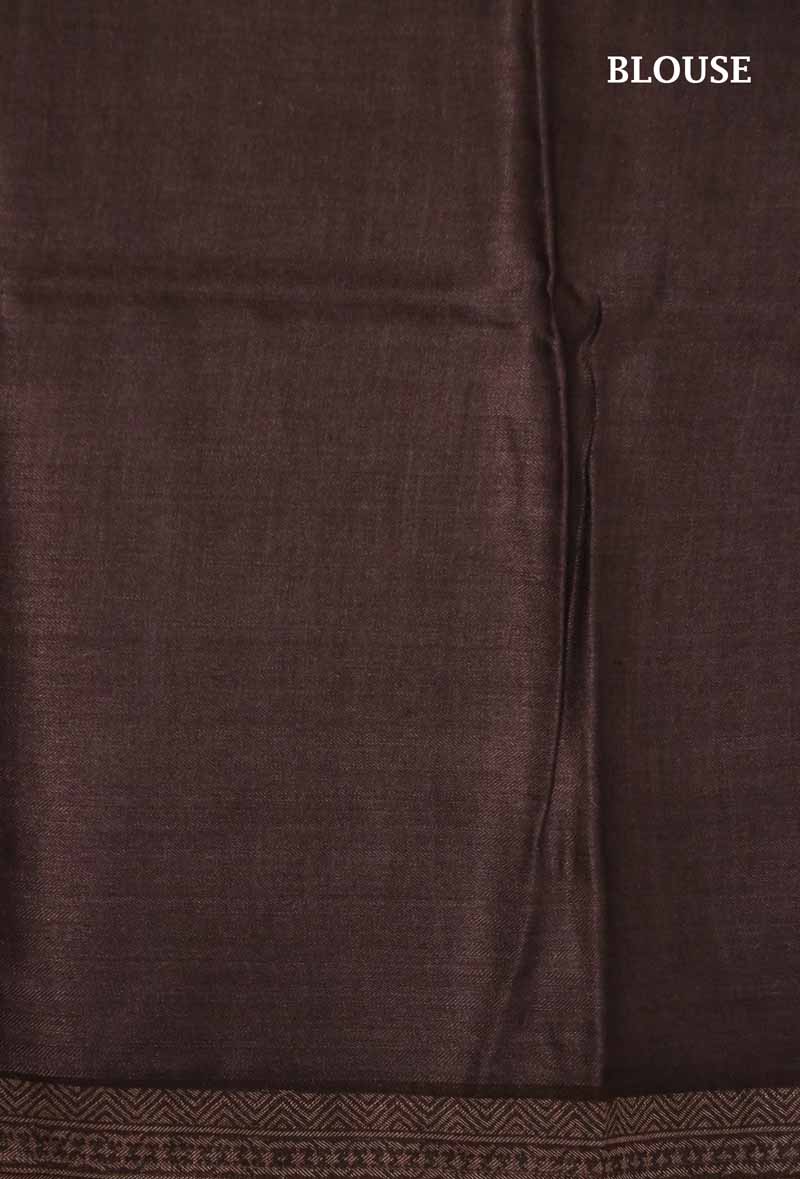 Exclusive Printed Pashmina Tussar Silk Saree AI208516